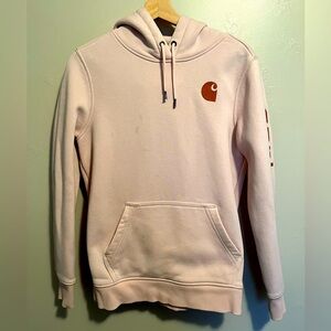 Carhartt Women's Relaxed Fit Midweight Logo Sleeve Graphic Sweatshirt